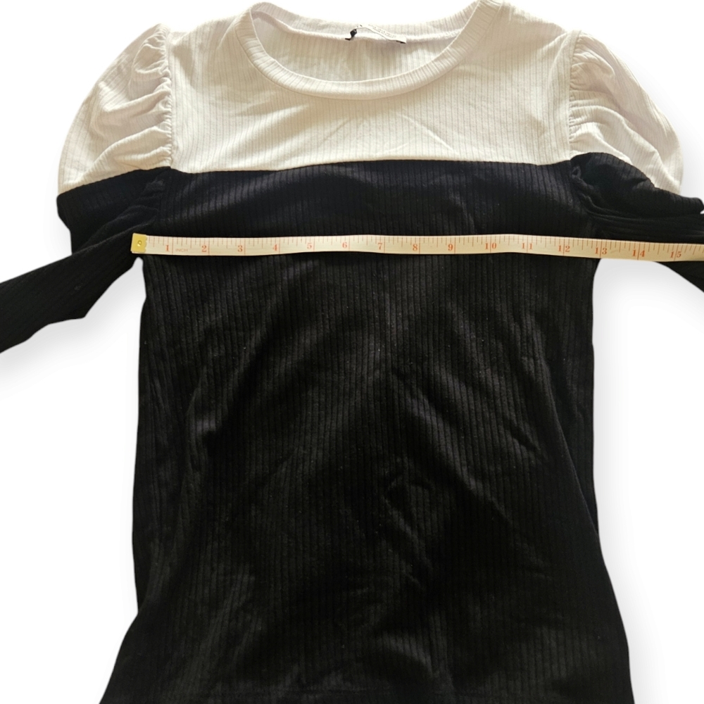 Zara Colorblock Top - Picture 5 of 9